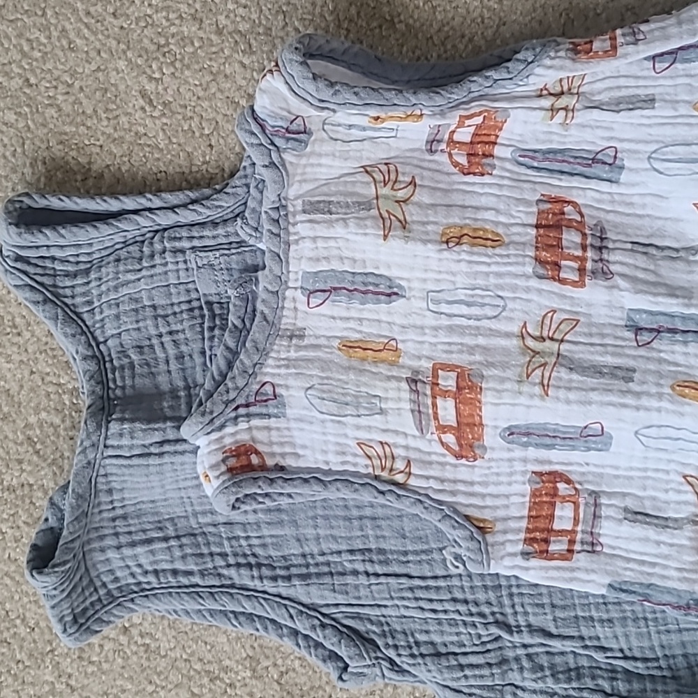 4 Summer Rompers - Picture 3 of 4